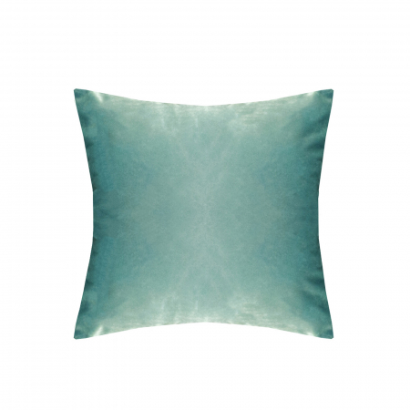Perna Velaria, catifea Blue Turquoise, 40x40 cm - Burduf cadou [0]