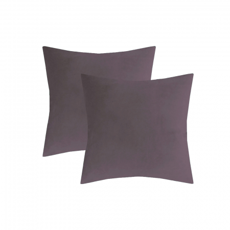 Perna Velaria, catifea Sultan Violet, 40x40 cm - Burduf cadou [1]