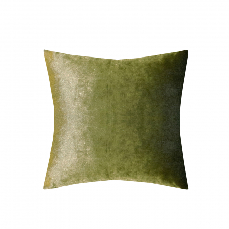 Perne - Perna Velaria, catifea Gold Green, 40x40 cm - Burduf cadou