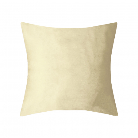 Perne - Perna Velaria, catifea Vanilly Gold, 40x40 cm - Burduf cadou