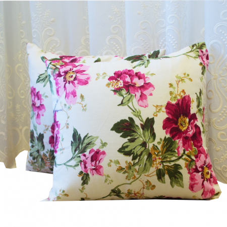 Perna Velaria Cu Flori 40/40 cm - Burduf cadou [1]