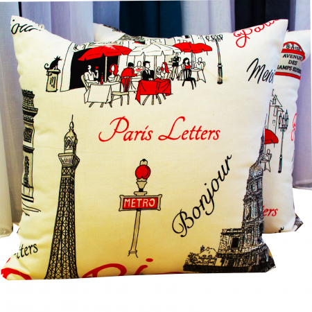 Perna Velaria Paris Rosu 40/40 - Burduf cadou [3]