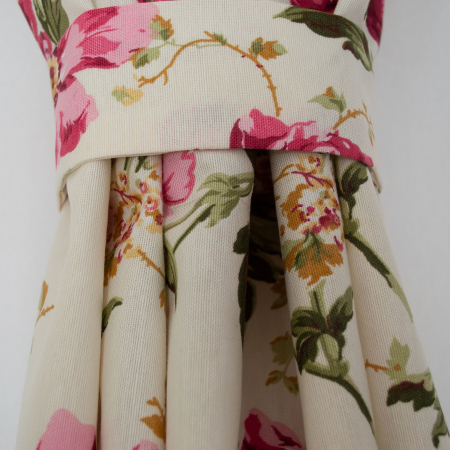 Set perdea si draperii florale pentru bucatarie [2]