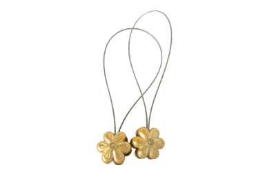 Set 2 magneti decorativi Velaria, floare cu sufa metalica 25 cm [1]