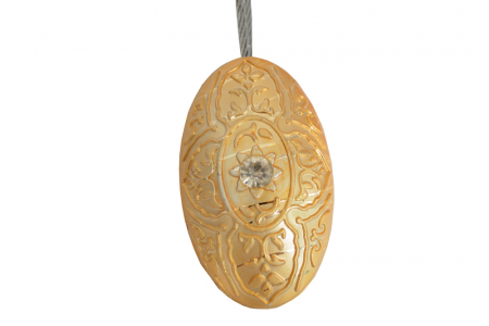 Magneti - Set 2 magneti decorativi Velaria, ovali cu sufa metalica 25 cm