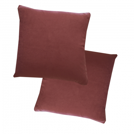 Perne - Set 2 perne Velaria roz inchis, 40/40 cm - Burduf cadou