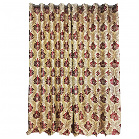 Set draperie Velaria blackout baroc clasic grena, 2x150x250 cm [3]