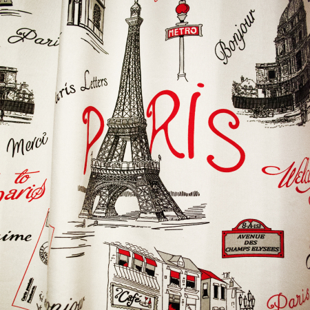 Draperii - Set Draperie Velaria In Paris Rosu