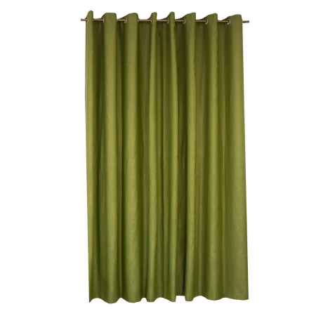 Set draperii soft verde, 2*280x245 cm [1]