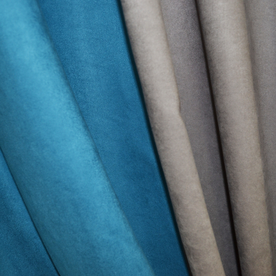 Set draperii Velaria turcoaz-gri, 2x140x260 cm [1]