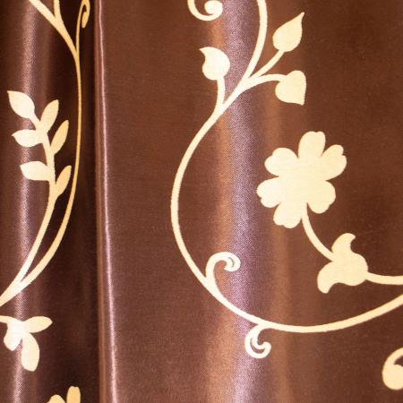 Draperie blackout wenge cu flori, 250x260 cm [2]