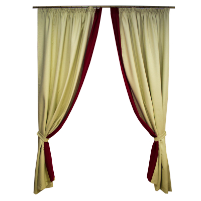 Draperii la oferta - Set draperii blackout bej 2x165x260 cm