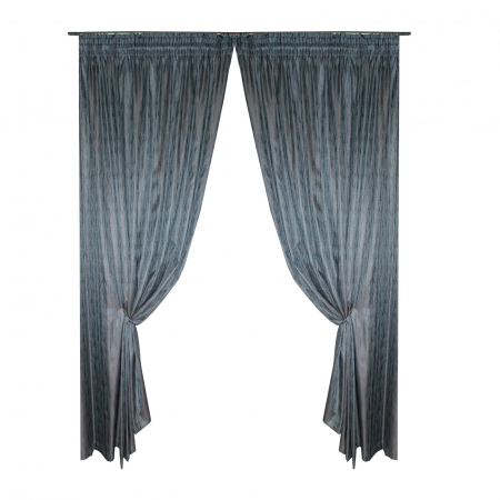 Draperii la oferta - Set draperii marin, 2x160x240 cm