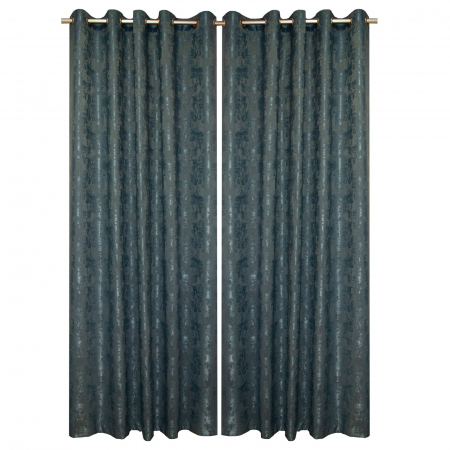 Draperii moderne - Set draperii Velaria asos turcoaz marin, 2x135x240
