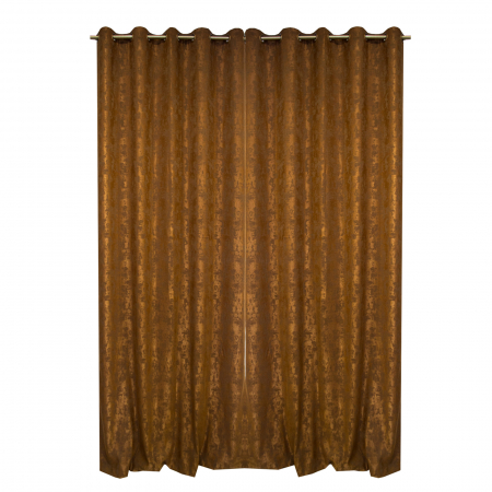 Set draperii Velaria asos maro cu capse [1]