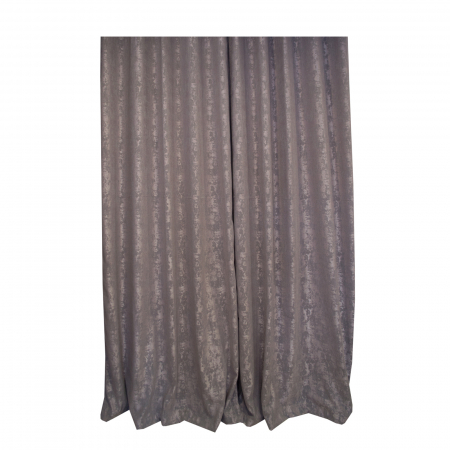 Draperii la oferta - Set draperii Velaria asos gri cu rejansa