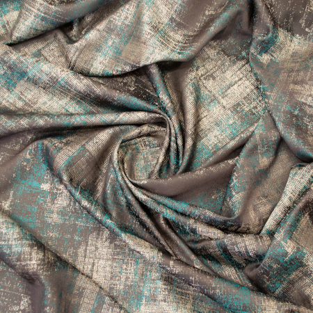 Set draperii Velaria veneto petrol cu capse, 2x150x245 cm [3]