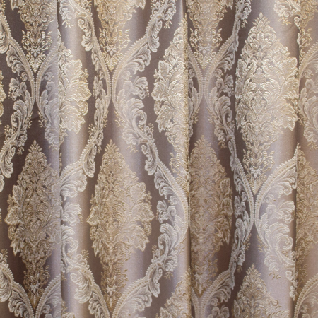 Set draperii Velaria tafta premium gri cu capse, 2x150x260 cm [1]
