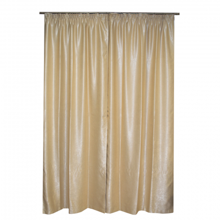 Set draperii Velaria blackout bej, 2*115x250 cm [0]