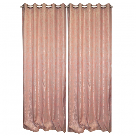 Draperii - Set draperii Velaria stuco roz, 2x150x260 cm