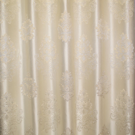 Set draperii Velaria baroc ivoire cu capse, 2x140x250 cm [1]