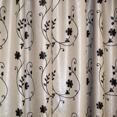 Set draperii Velaria blackout gri cu negru, diverse dimensiuni [6]