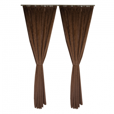 Set Draperii Velaria mistic maro, 2*180x240 cm [0]
