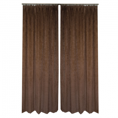 Set Draperii Velaria mistic maro, 2*180x240 cm [2]