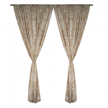 Set draperii Velaria in cu model, 2*190x245 cm [0]