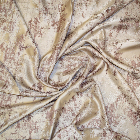 Set draperii Velaria bej cu imprimeu abstract, 2*150x260 cm [1]