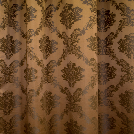 Set draperii Velaria tafta baroc maro 2x145x245 cm [1]