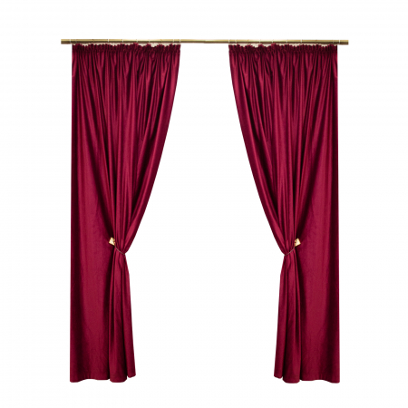 Set draperii Velaria catifea grena, diverse dimensiuni [3]