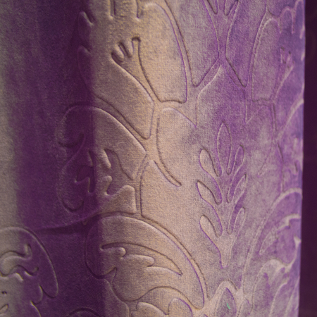 Set draperii Velaria catifea mov 3D, 2*140x245 cm [3]