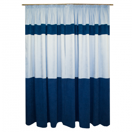Set draperii Velaria albastru, 2x180x255 cm [1]