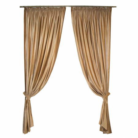 Set draperii Velaria catifea caramel 2x165x265 cm [0]