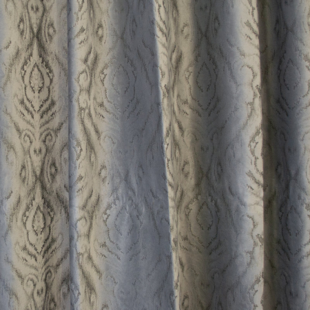 Set draperii Velaria catifea gri cu imprimeu, 2x150x260 cm [1]