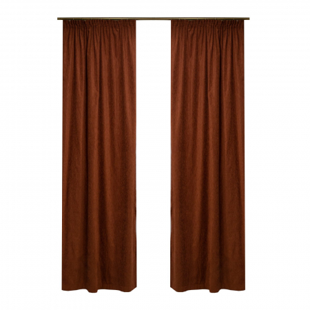Set draperii Velaria Chenille ciocolata, 2x120x250 cm [2]