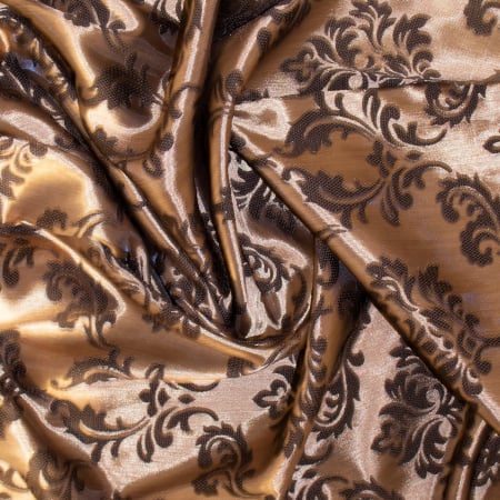 Set draperii Velaria tafta baroc wenge, 2x140x245 cm [1]