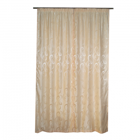 Set draperii Velaria jacard unt, 2x95x260 cm [3]