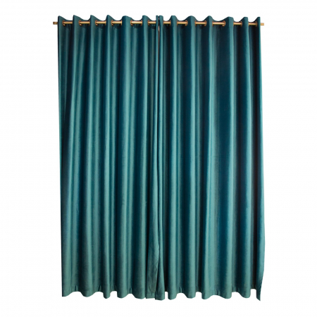 Set draperii Velaria catifea turcoaz, 2x190x250 cm [1]
