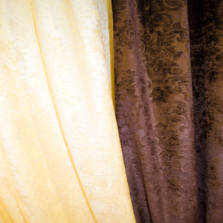 Set draperii Velaria unt-wenge, 2x115x235 cm [2]