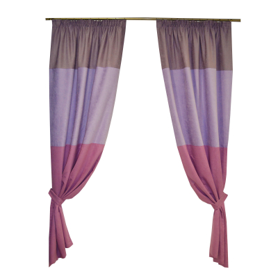 Draperii - Set draperii Velaria in 3 nuante de mov, 2x150x250 cm