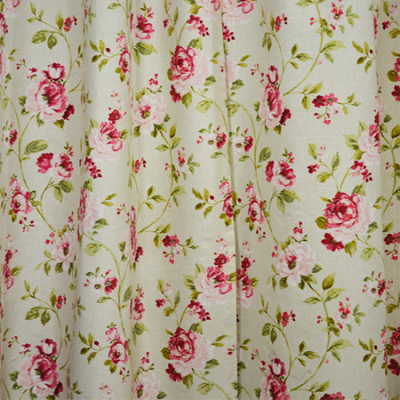 Set draperii Velaria flori rosii, 2x135x260 cm [2]