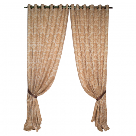 Draperii unicat - Set draperii Velaria tafta model baroc 3D, 2x160x270 cm