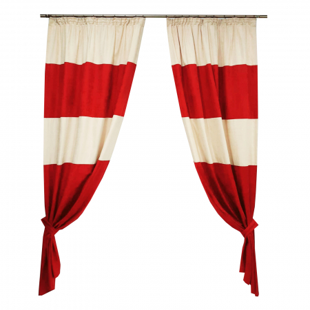 Draperii la oferta - Set draperii Velaria suet grena 2x115x230 cm