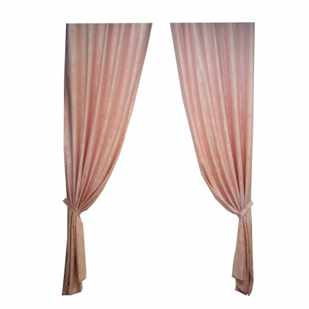 Set draperii Velaria Asos roz cu rejansa [2]