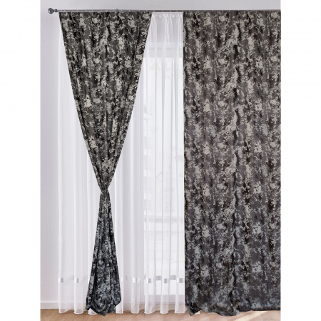 Draperii la oferta - Set draperii Velaria grey cloud