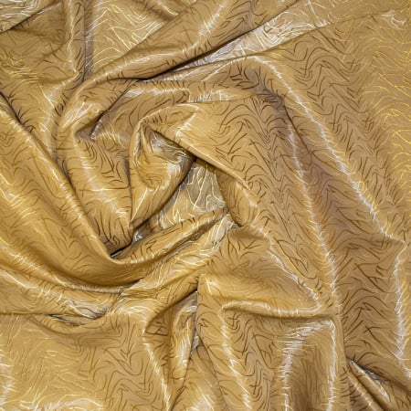 Set draperii Velaria jacard mustar, 2x175x245 cm [1]