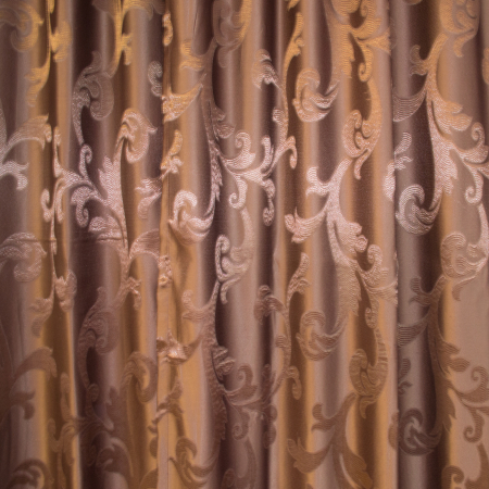 Set draperii Velaria jacard wenge, 2x120x245 cm [2]