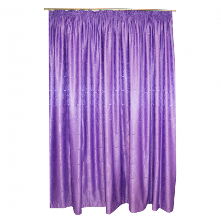 Set draperii Velaria jacard mov, 2*315x245 cm [2]